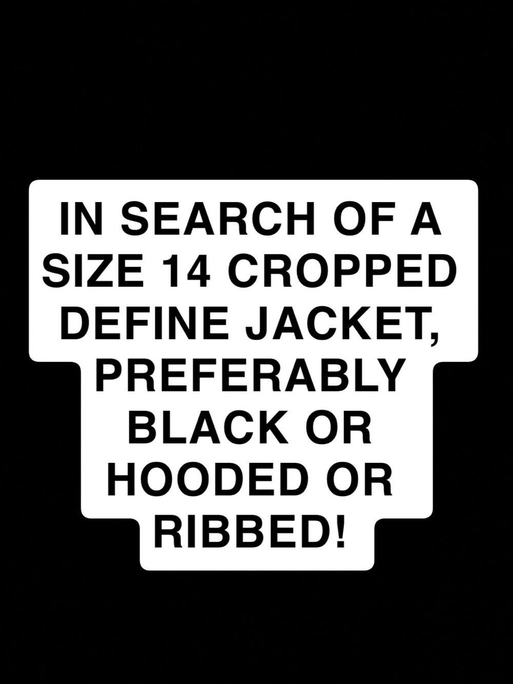 IN SEARCH OF LULU DEFINE JACKET